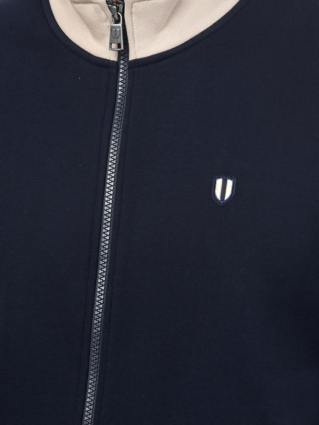 Numero Uno Men Color Block Navy Sweat Shirt